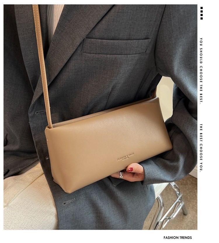 Leather Shoulder Bag Faux