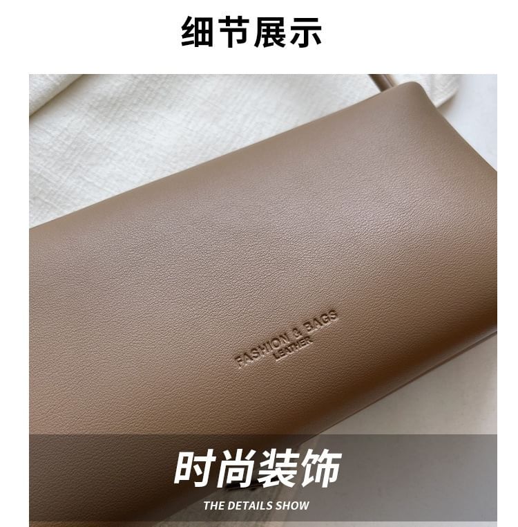 Leather Shoulder Bag Faux