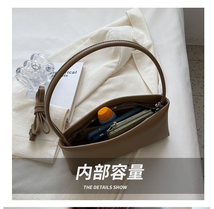 Leather Shoulder Bag Faux