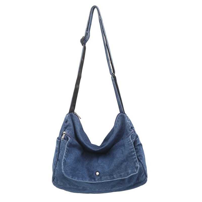 Crossbody Bag Denim Washed