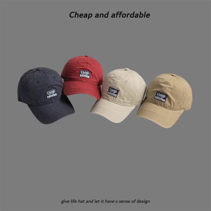 Label Applique Cap
