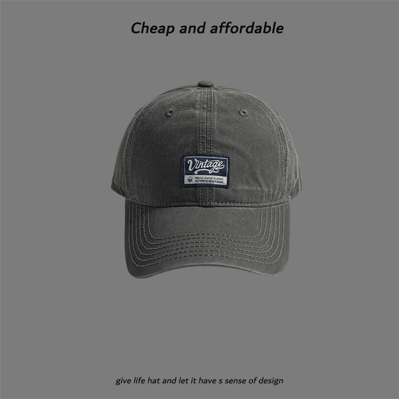 Label Applique Cap