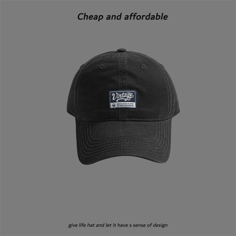 Label Applique Cap