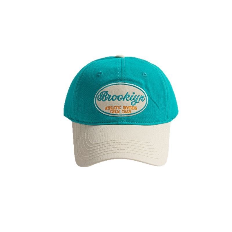 Letter Cap Embroidered Two-Tone