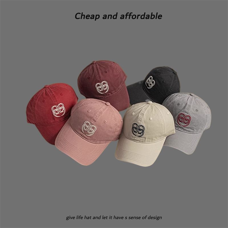 Letter Cap Embroidered