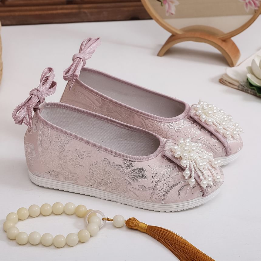 Flats Embroidered Beaded