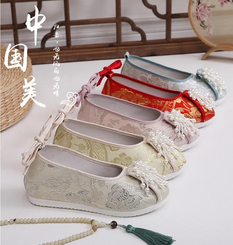 Flats Embroidered Beaded