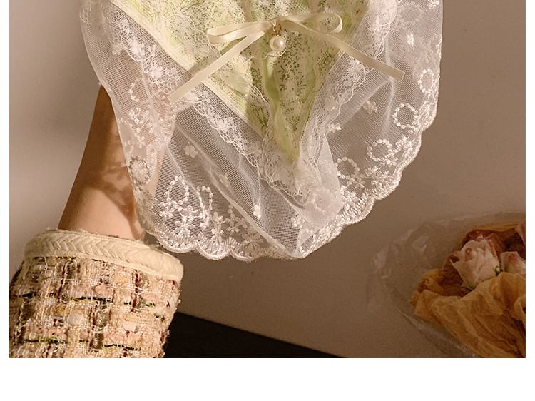 Bow Headband with Headscarf