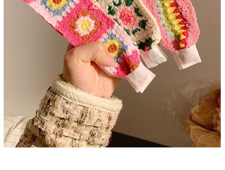 Headband Patterned Crochet Wide