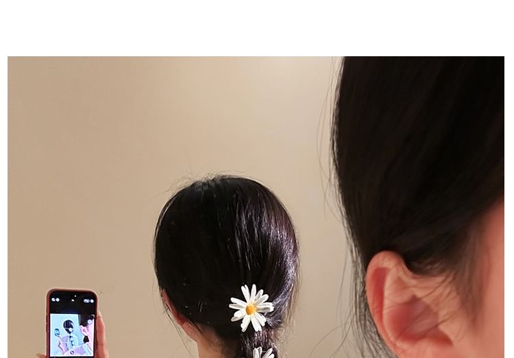 Daisy Hair Clip Set