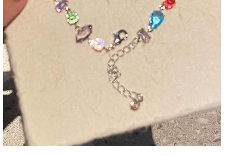 Rhinestone Bracelet Geometric
