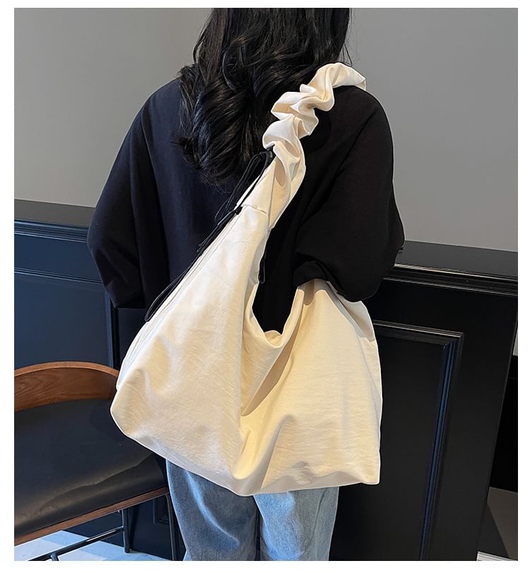 Bag Ruched Plain Tote