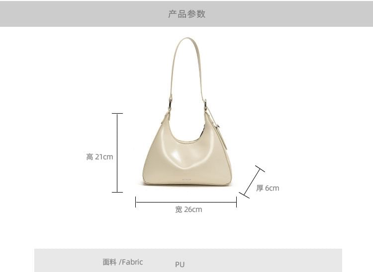 Lettering Leather Bag Faux Tote