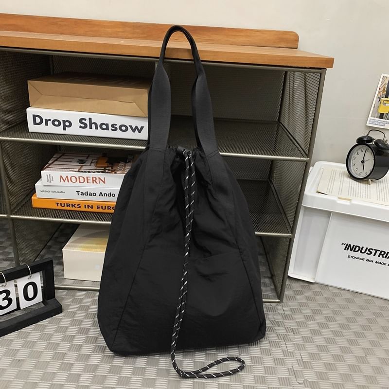 Backpack Plain Drawstring