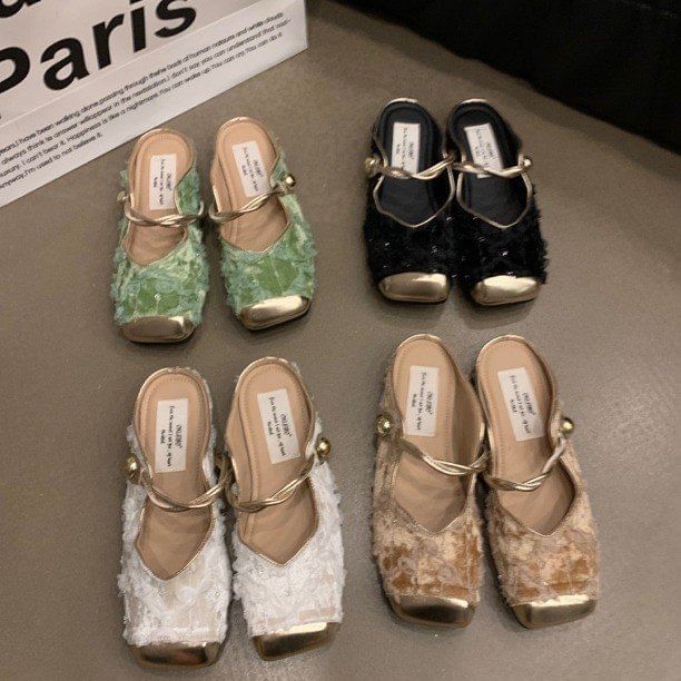 Mules Cap Jane Toe Mary