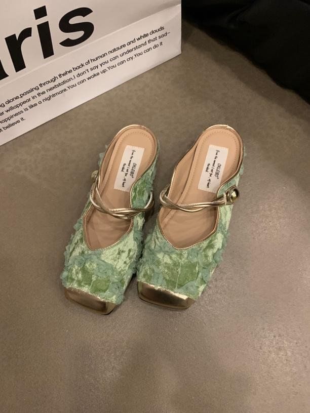 Mules Cap Jane Toe Mary