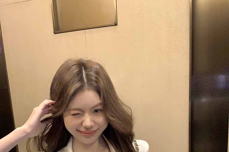 Short-Sleeve Fit Collar Plain Tee Slim