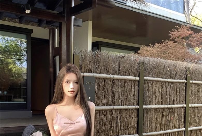 Jacquard Jacket Strap Maxi Mandarin Frog Closure Floral Slit V-Neck Light / Sheath Dress Spaghetti Collar Print