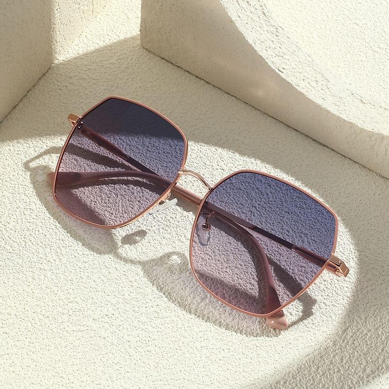 Sunglasses Geometric Metal