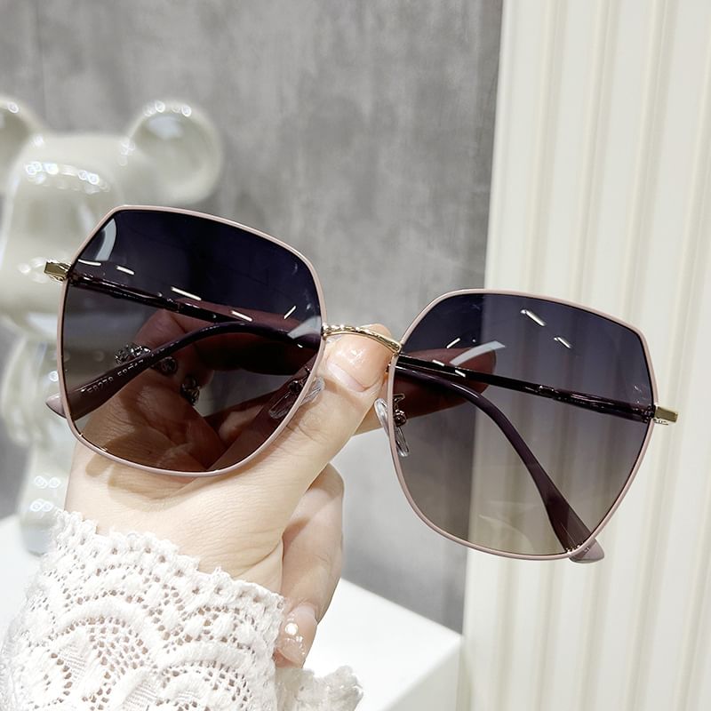 Sunglasses Geometric Metal