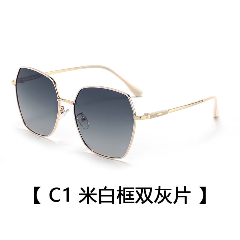 Sunglasses Geometric Metal