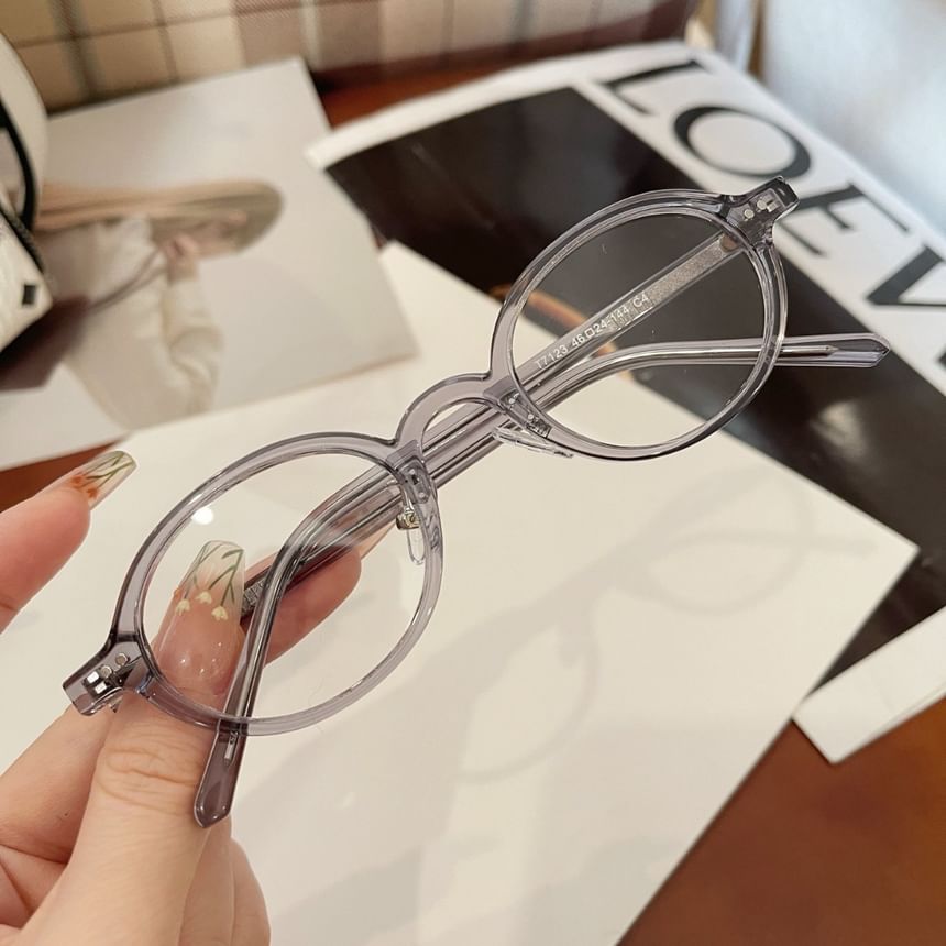 Oval Glasses Frame