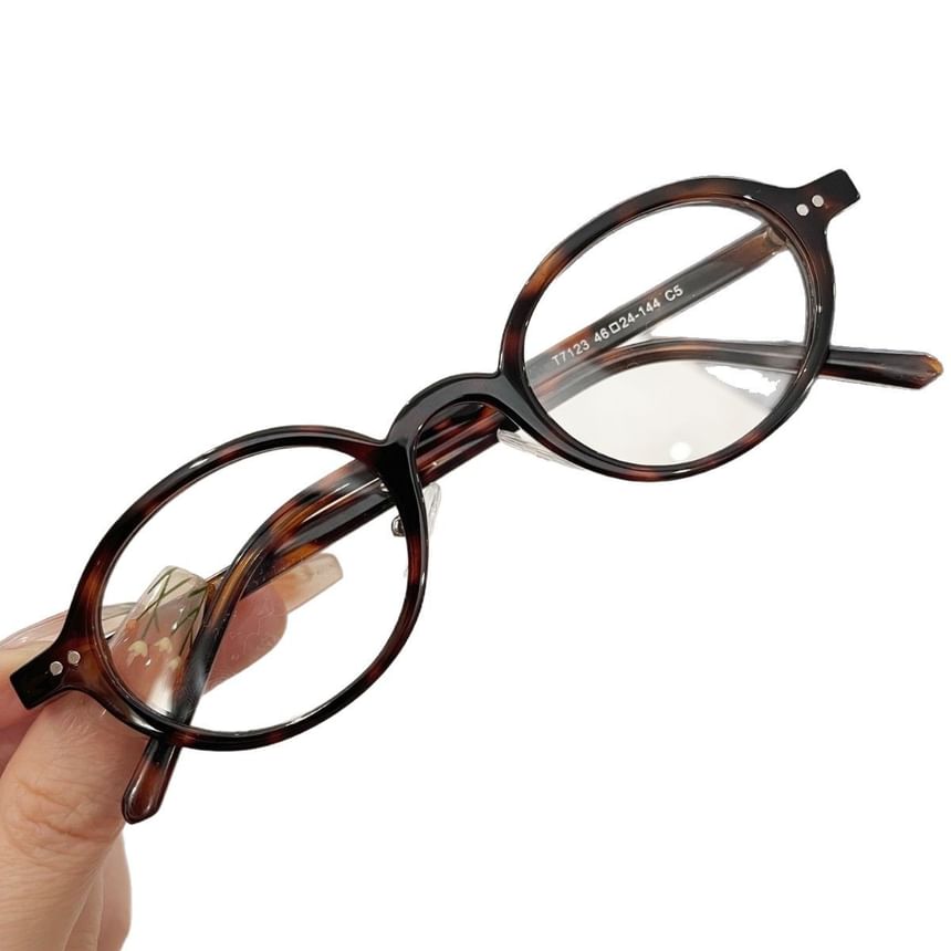 Oval Glasses Frame