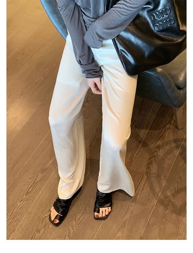 Loop Flat Slide Toe Sandals