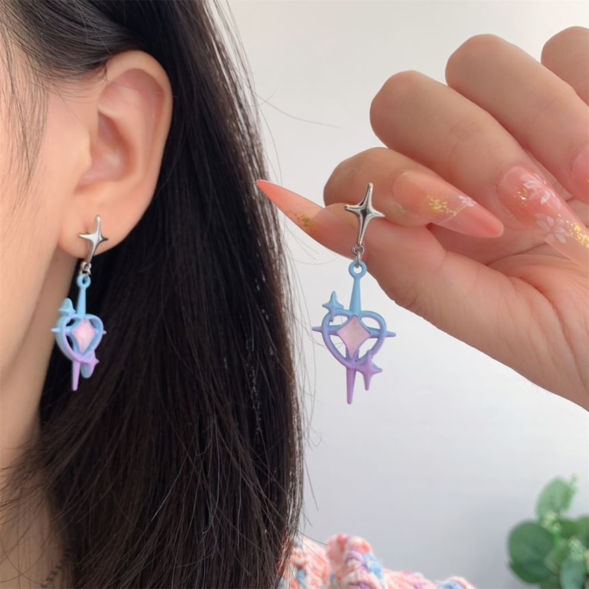 Star Clip-On / Earring Drop