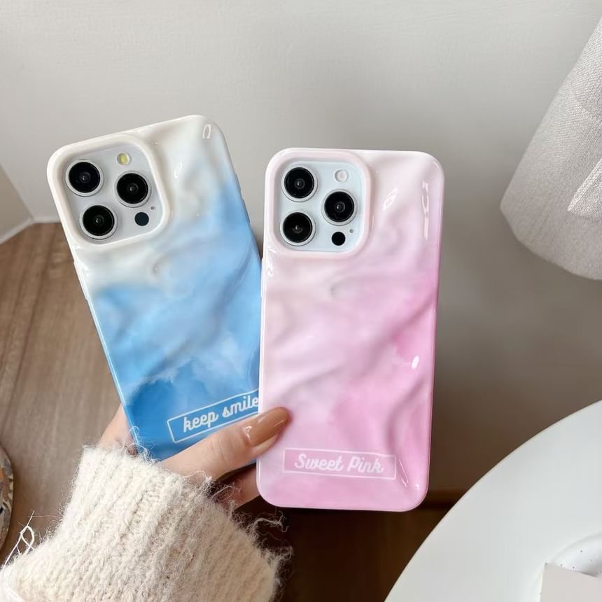 Gradient Textured Case Phone