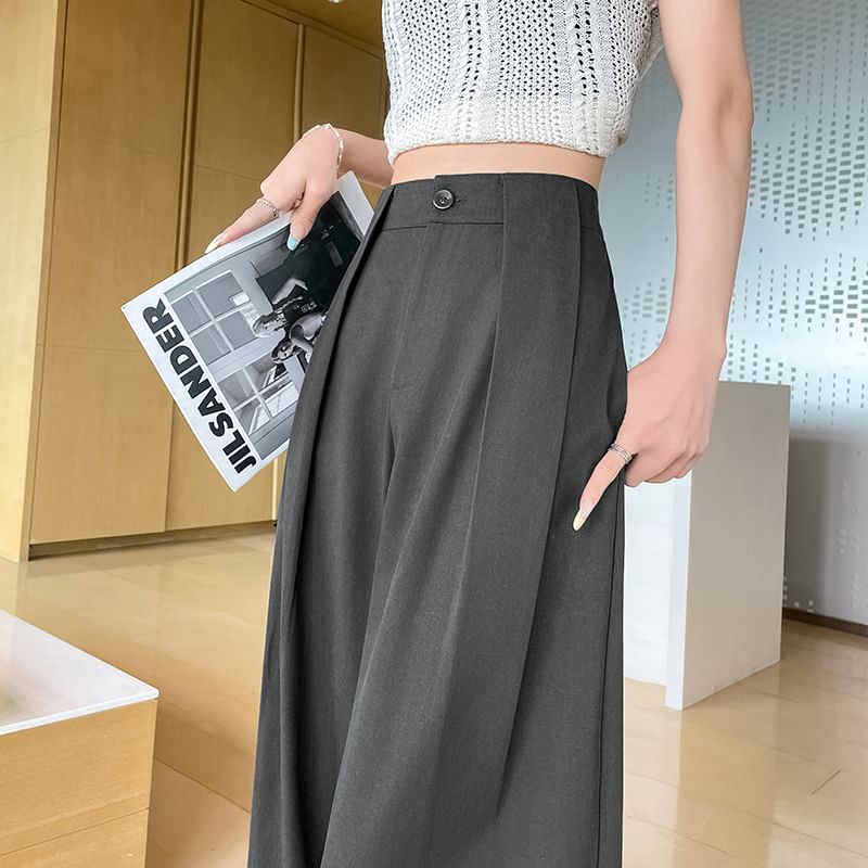Plain Leg (Various Waist Wide High Designs) Pants Dress