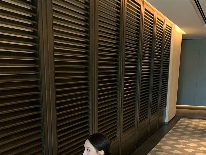 A-Line Strap Floral Dress Jacquard Spaghetti Bolero / Maxi