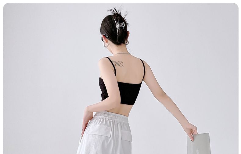 Plain Cargo Waist Drawstring Midi Skirt A-Line Slit