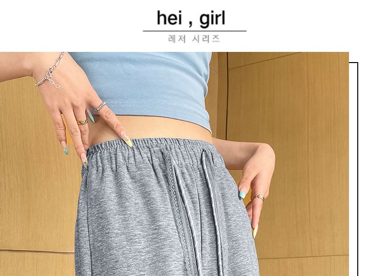 Sweatpants (Various Designs) Fit Waist Drawstring Loose