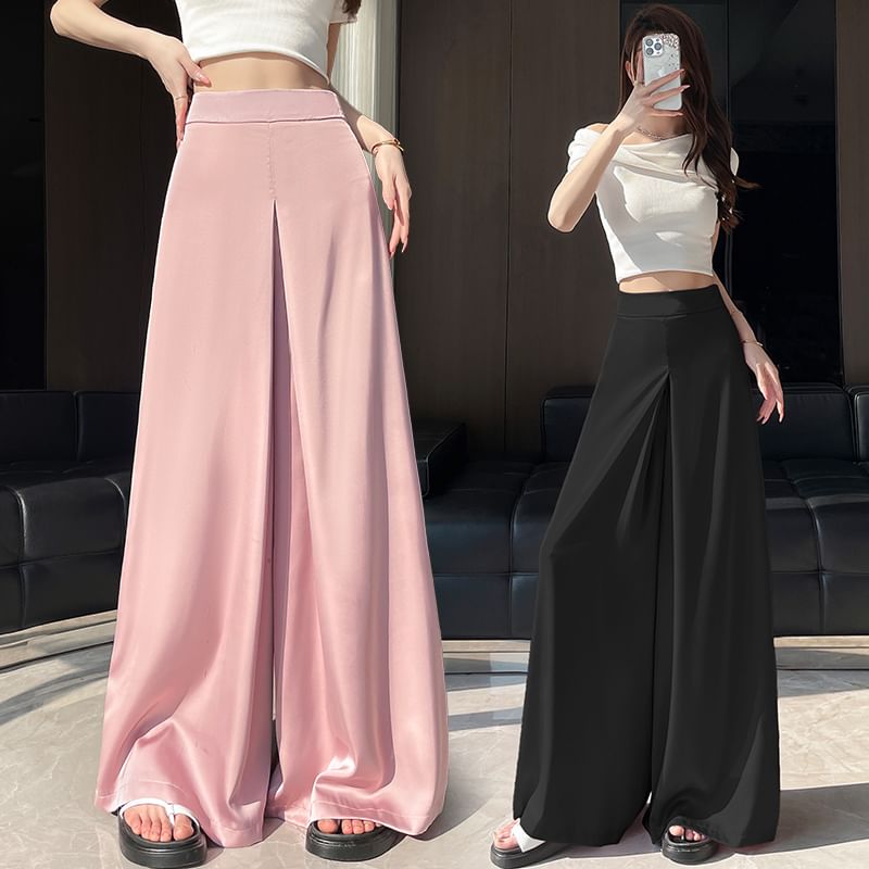 High Plain Waist Culottes