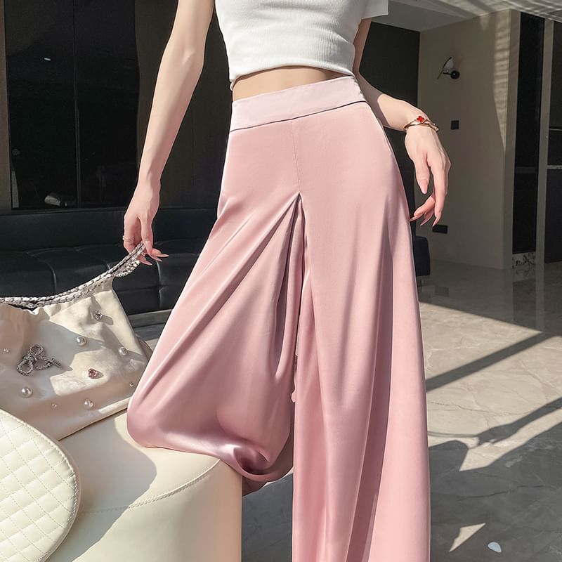 High Plain Waist Culottes