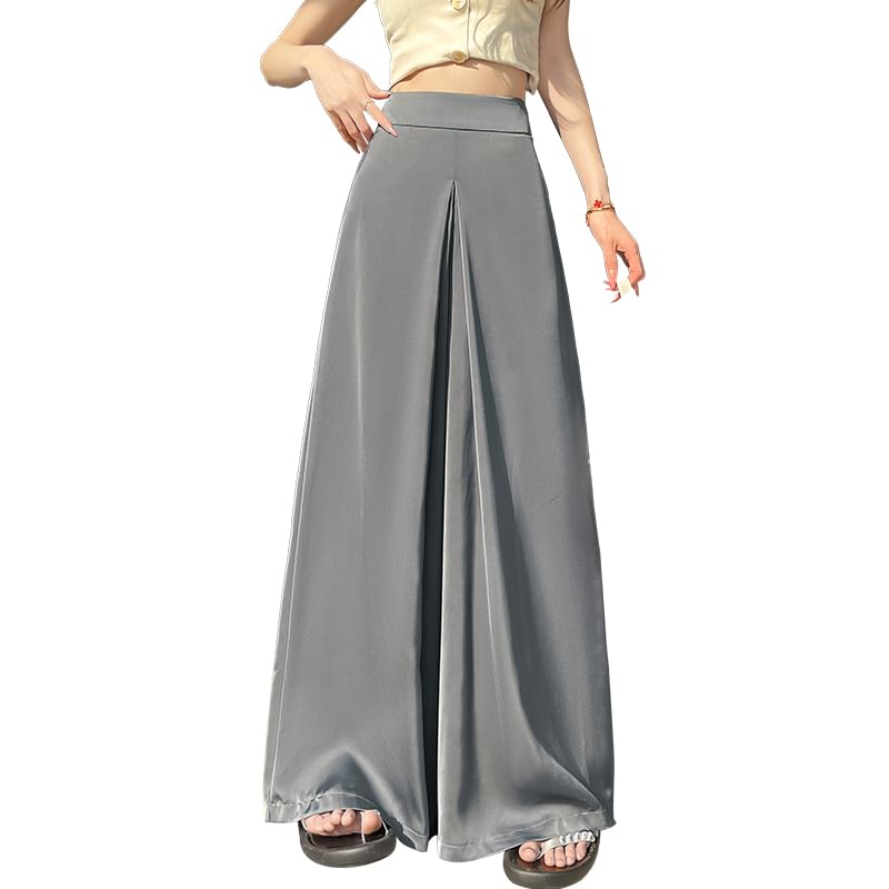 High Plain Waist Culottes