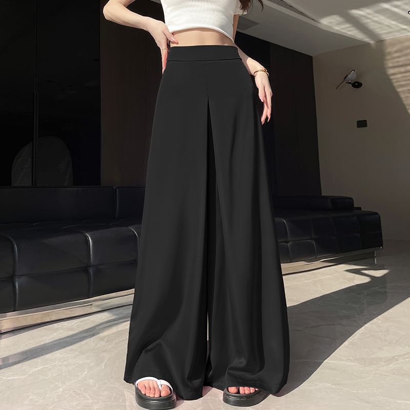 High Plain Waist Culottes