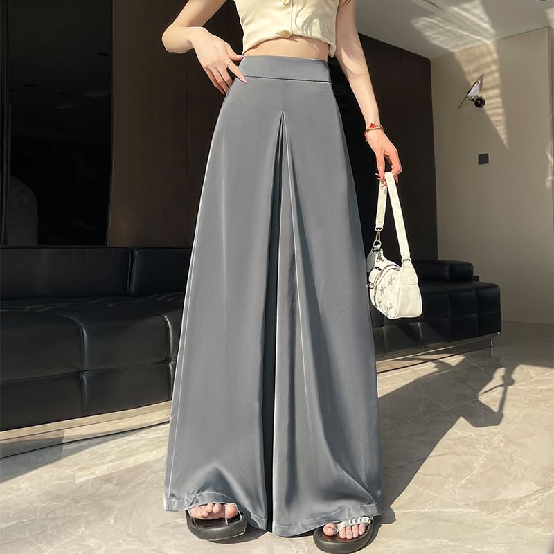 High Plain Waist Culottes