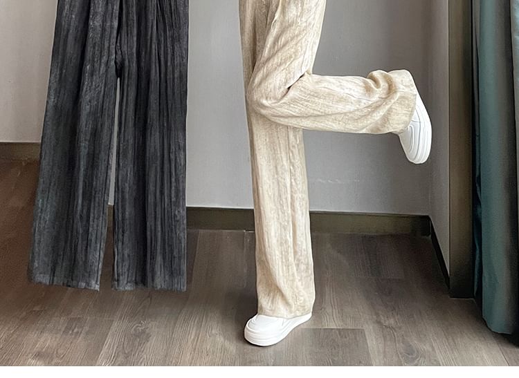 Pants Print Elastic Leg Wide Waist Designs) (Various