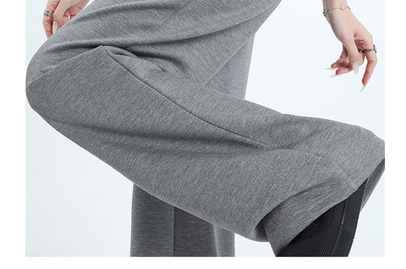 Trim Sweatpants Leg (Various Waist Contrast High Wide Designs)