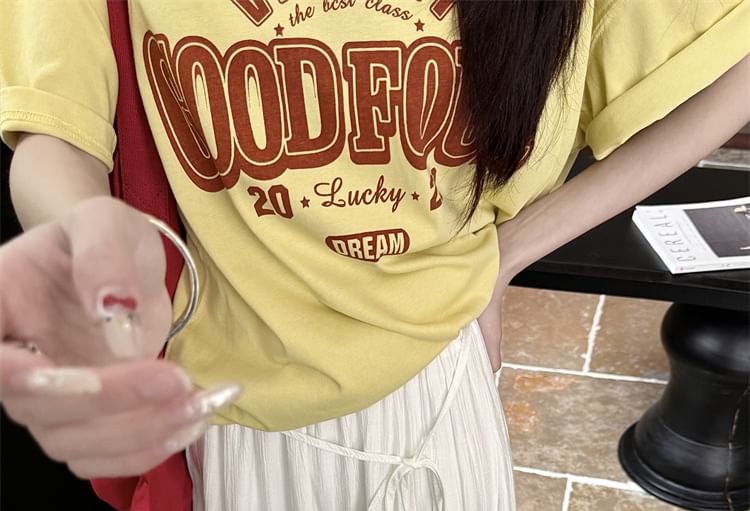 Maxi Skirt Plain Asymmetrical Waist High A-Line