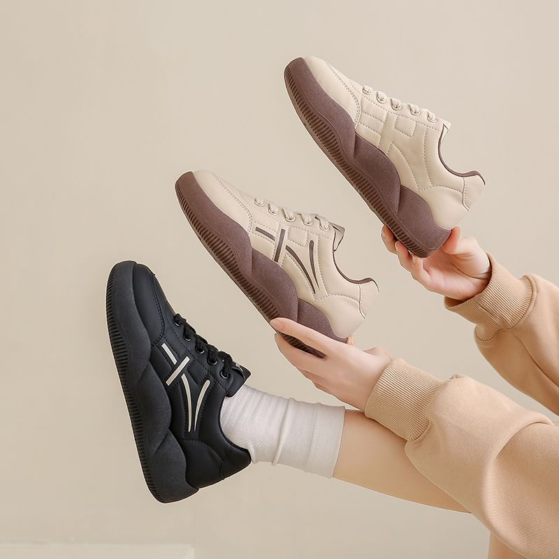 Platform Sneakers Panel