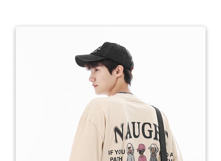 Nylon Mesh Panel Crossbody Bag Buckled