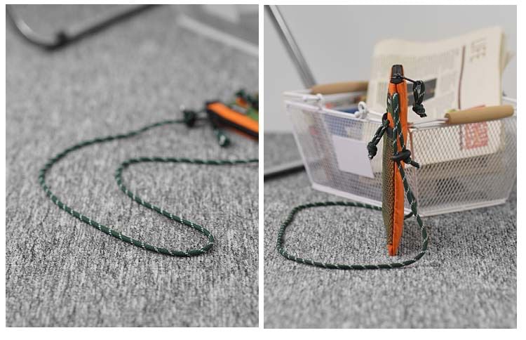 Mesh Bag Two Tone Panel Crossbody