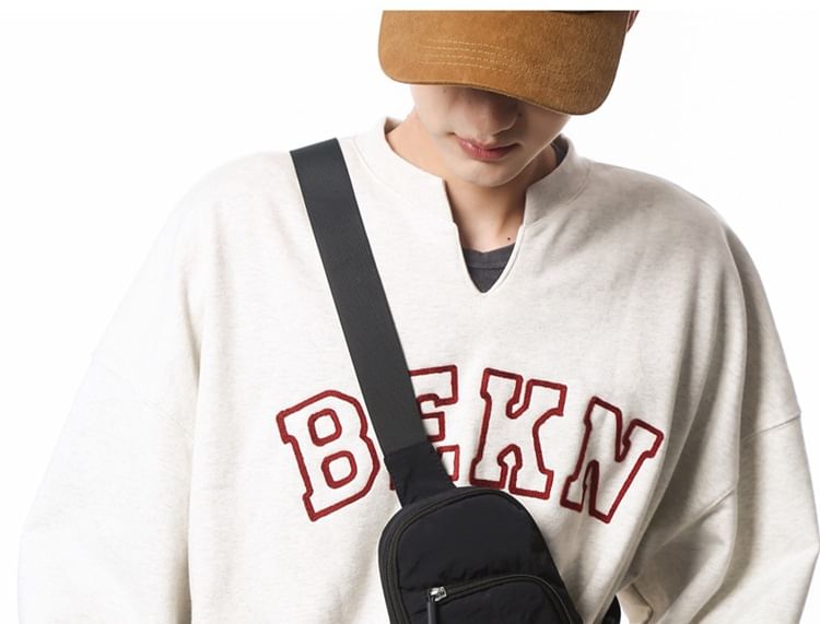 Plain Sling Nylon Bag