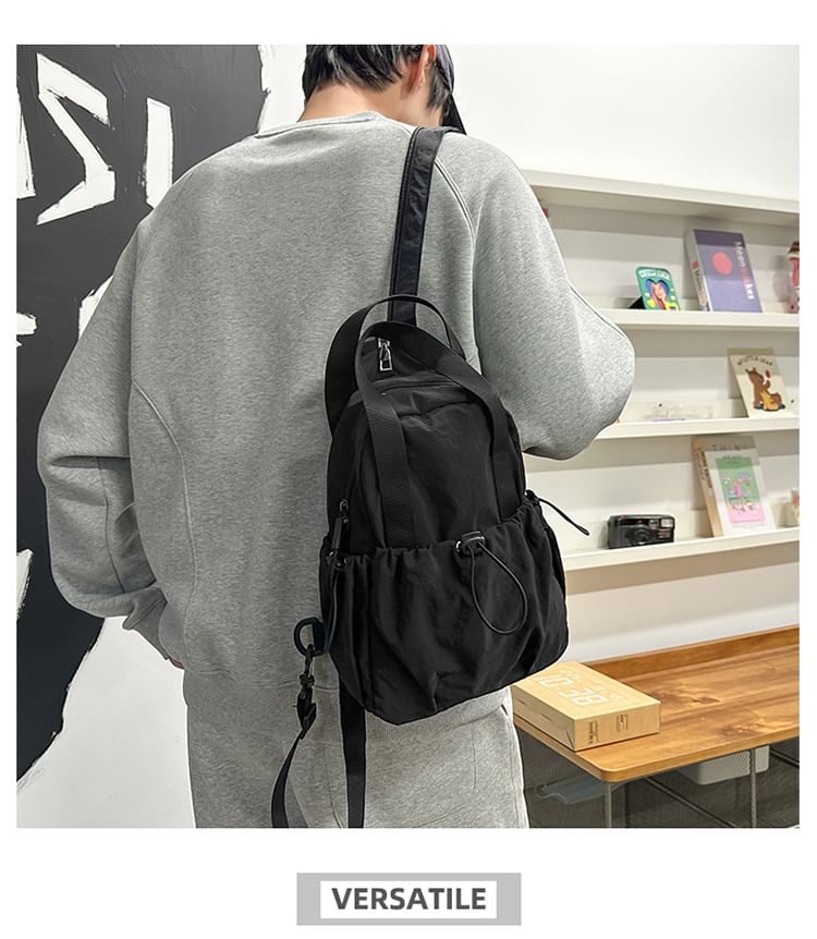 Bag Drawstring Plain Sling Nylon