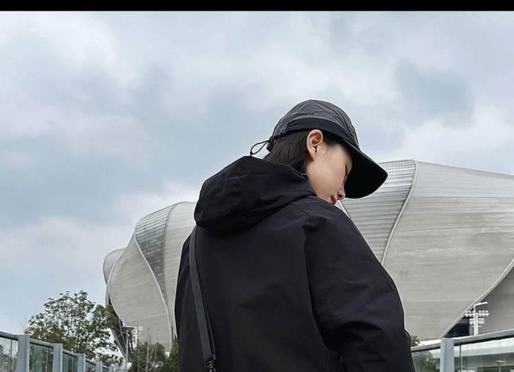 Nylon Print Bag Lettering Crossbody