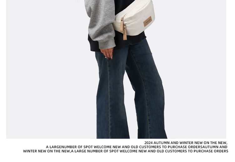 Applique Nylon Bag Belt