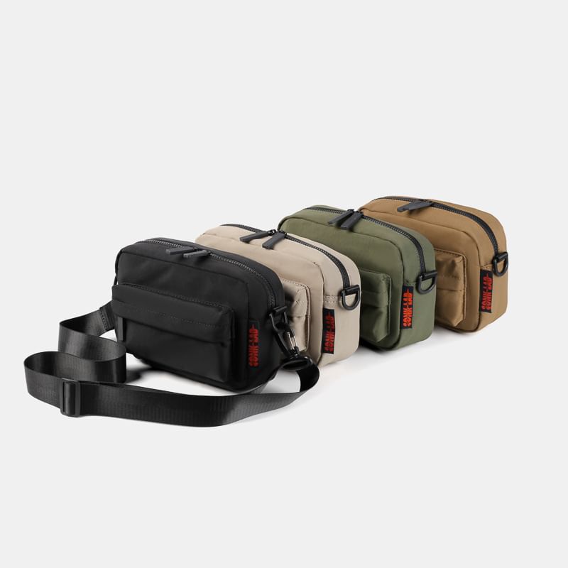 Crossbody Nylon Bag Plain